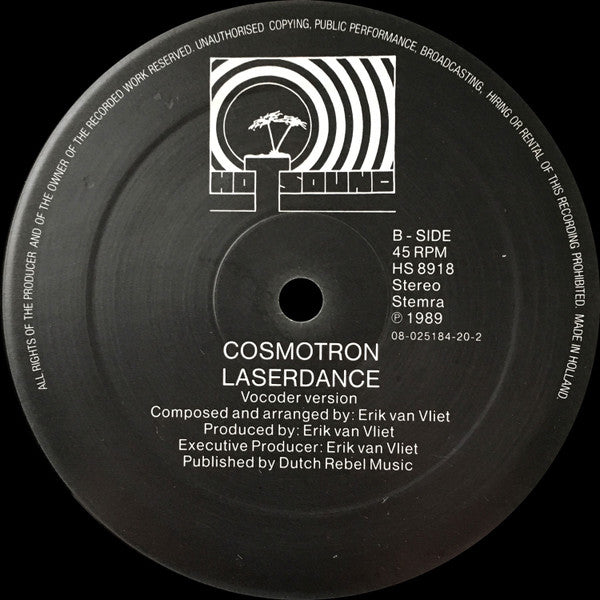 Laserdance : Cosmo Tron (12")