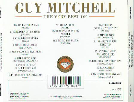 Guy Mitchell : The Very Best Of Guy Mitchell (CD, Comp)