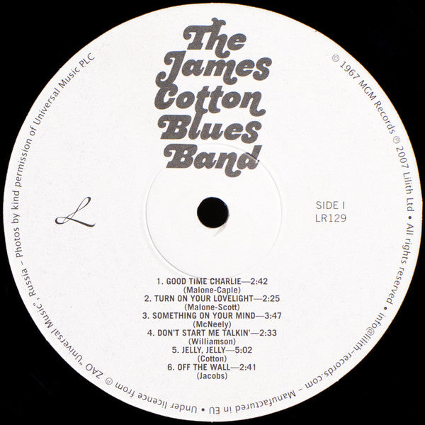 The James Cotton Blues Band : The James Cotton Blues Band (LP, Album, RE, 180)