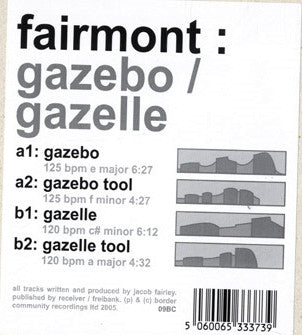 Fairmont : Gazebo / Gazelle (12")