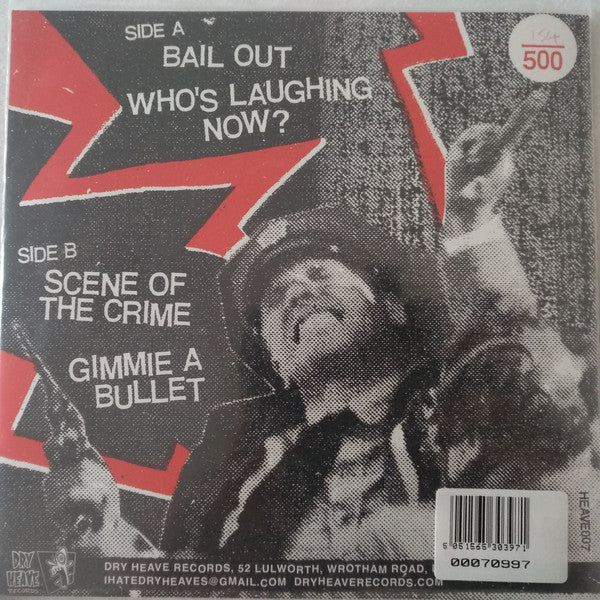 Winnebago Deal : Bail Out EP (7", EP, Num, Red)
