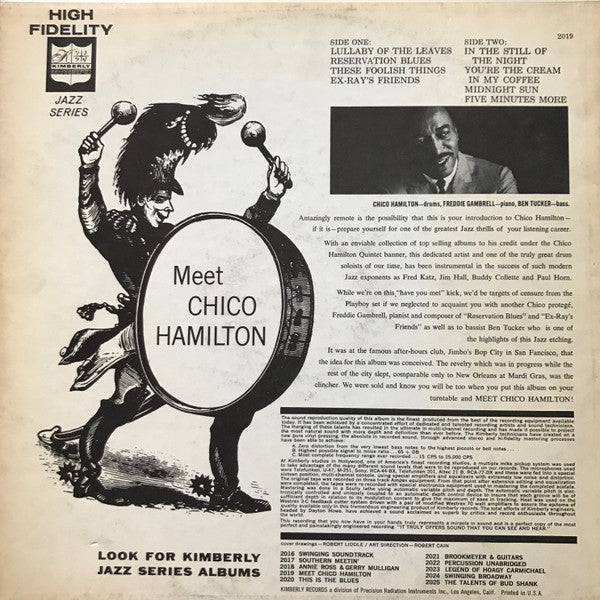 The Chico Hamilton Trio : Meet Chico Hamilton (LP, Album)