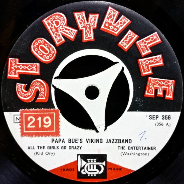 Papa Bue's Viking Jazz Band : Papa Bue's Viking Jazz Band Vol 4 (7", EP)