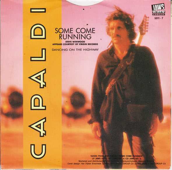 Jim Capaldi : Dancing On The Highway (7", Single)