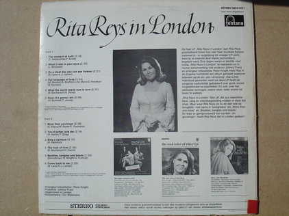 Rita Reys : In London (LP, Album, RE)