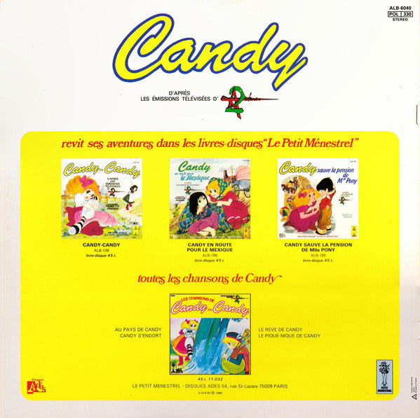 Perrette Pradier : Candy (LP, Album)