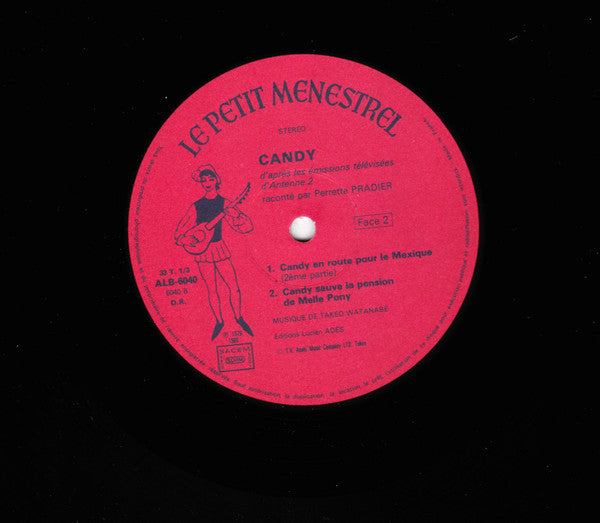 Perrette Pradier : Candy (LP, Album)