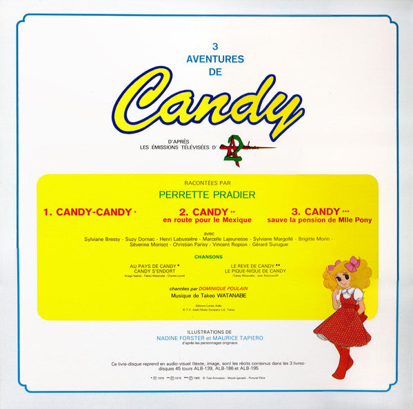 Perrette Pradier : Candy (LP, Album)