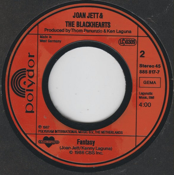 Joan Jett & The Blackhearts : Good Music (7", Single)