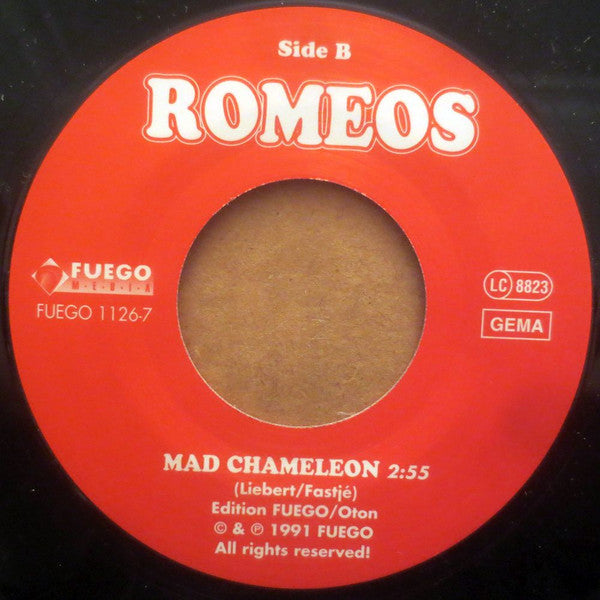 Romeos : Everybody Get Together (7", Single)