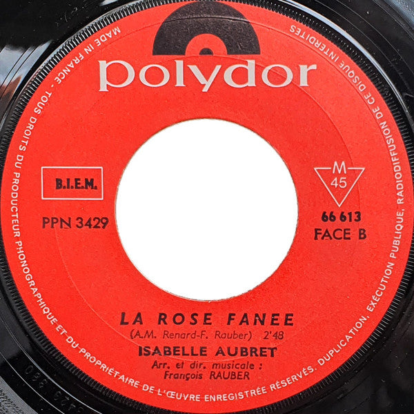 Isabelle Aubret : La Source (7", Single, Mono)