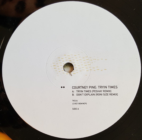 Courtney Pine : Tryin Times (12", Promo)