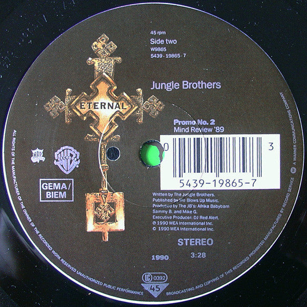 Jungle Brothers : What "U" Waitin' "4"? (7", Single)