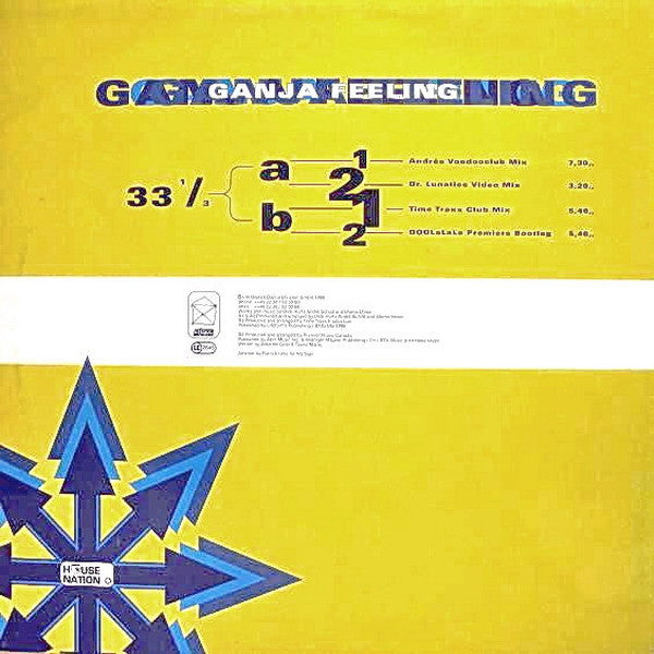 Justine Earp : Ganja Feeling (12")