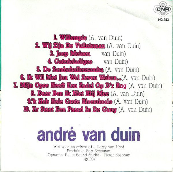 Zangeres Zonder Raam / André van Duin : Eskimo / Dé Non-Stop Feestmedley (7", Single, M/Print)