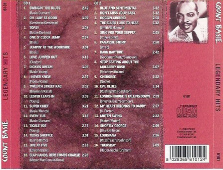 Count Basie : Legendary Hits (2xCD, Comp)