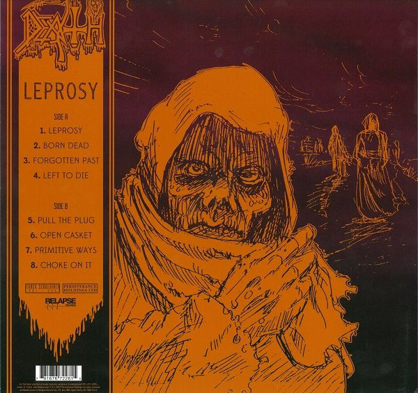 Death (2) : Leprosy (LP, Album, RE, RM)