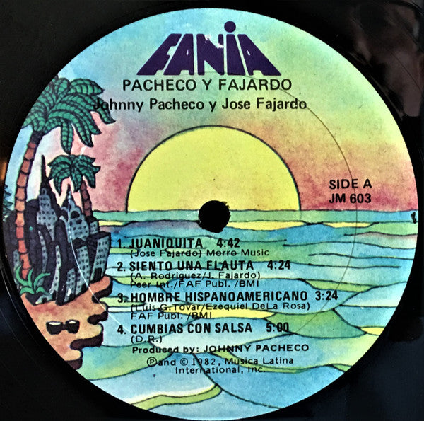 Johnny Pacheco And Jose A. Fajardo : Pacheco Y Fajardo (LP, Album)