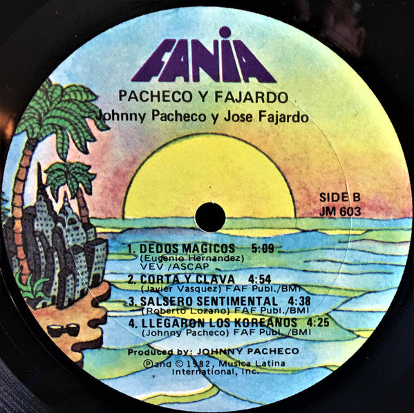 Johnny Pacheco And Jose A. Fajardo : Pacheco Y Fajardo (LP, Album)