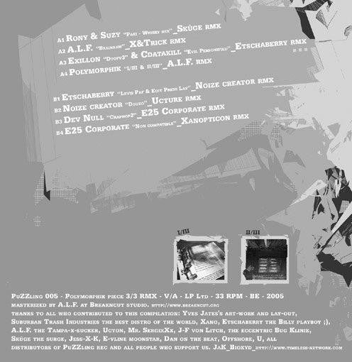 Various : Polymorphik Piece III/III (12", Ltd)