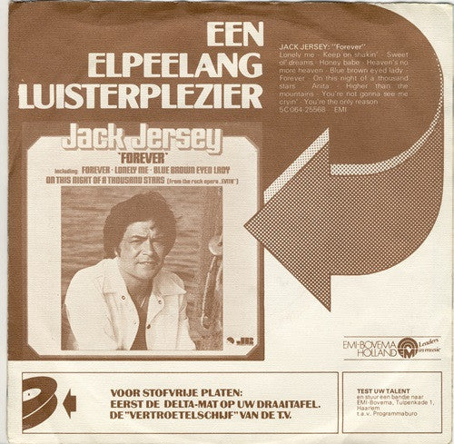 Jack Jackson (2) : La Comparsa / The Tears In Your Eyes (7", Single)