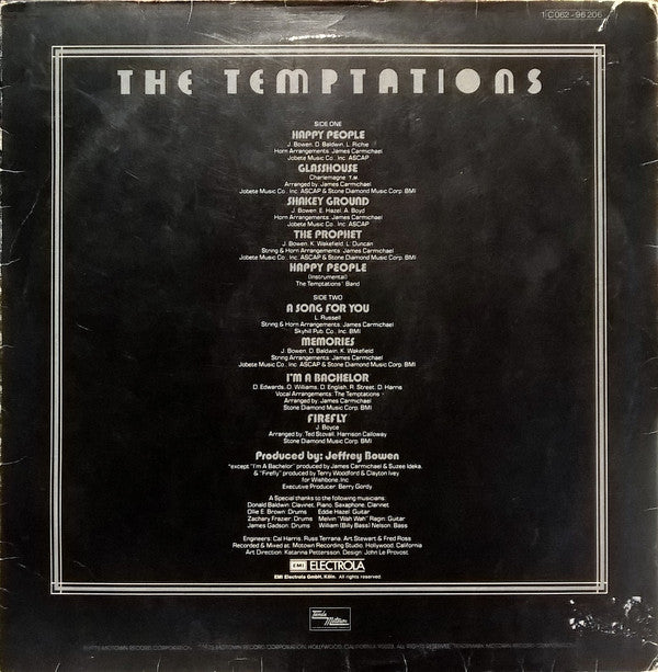 The Temptations : A Song For You (LP, Album)