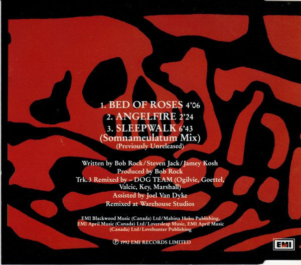 Rockhead : Bed Of Roses (CD, Single)