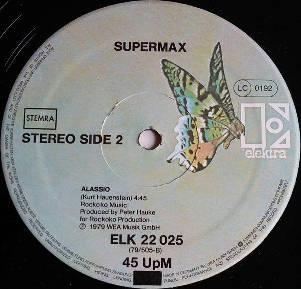 Supermax : African Blood (12", Maxi, Ltd)