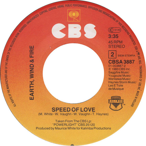 Earth, Wind & Fire : Magnetic (7", Single)