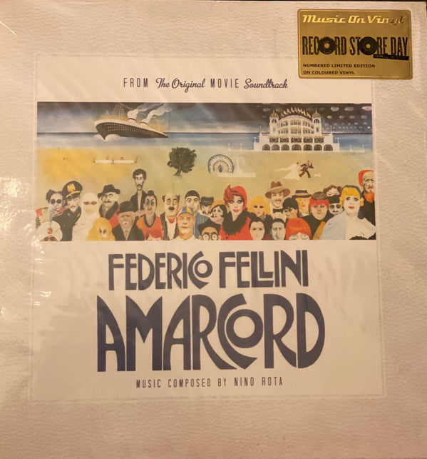 Nino Rota : Amarcord (LP, Album, Ltd, Num, RE, 180)