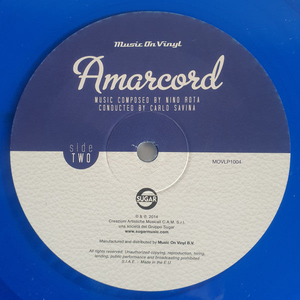 Nino Rota : Amarcord (LP, Album, Ltd, Num, RE, 180)