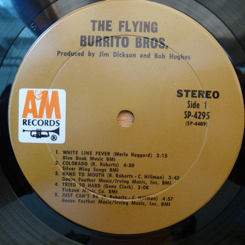 The Flying Burrito Bros : The Flying Burrito Bros. (LP, Album, Pit)