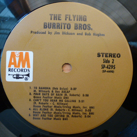 The Flying Burrito Bros : The Flying Burrito Bros. (LP, Album, Pit)