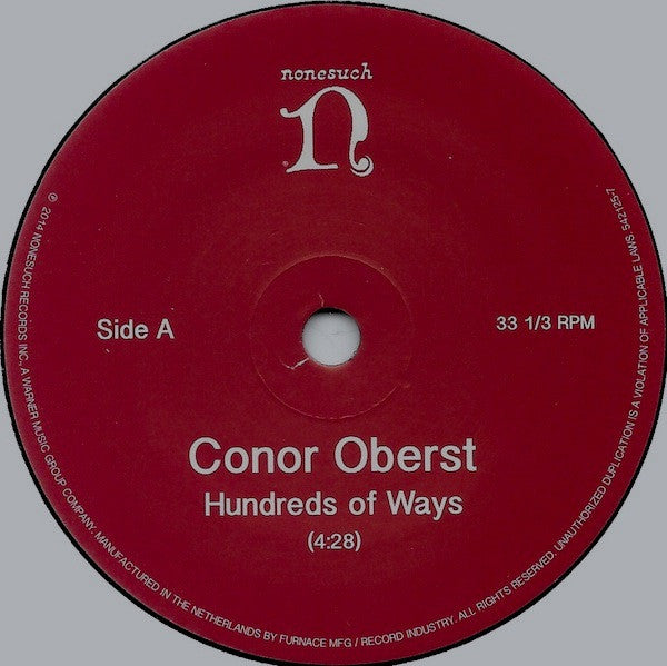 Conor Oberst : Hundreds Of Ways / Fast Friends (7", RSD, Single, Ltd)