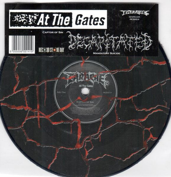 At The Gates / Decapitated : Captor Of Sin / Mandatory Suicide (7", Ltd, Pic)
