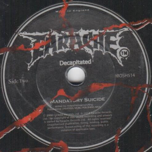 At The Gates / Decapitated : Captor Of Sin / Mandatory Suicide (7", Ltd, Pic)