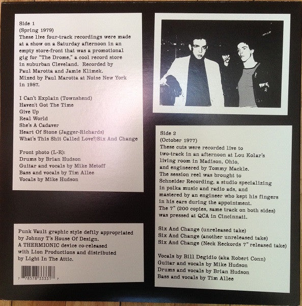 Pagans : What's This Shit?  1977/1979 (12", RSD, Comp, Ltd)