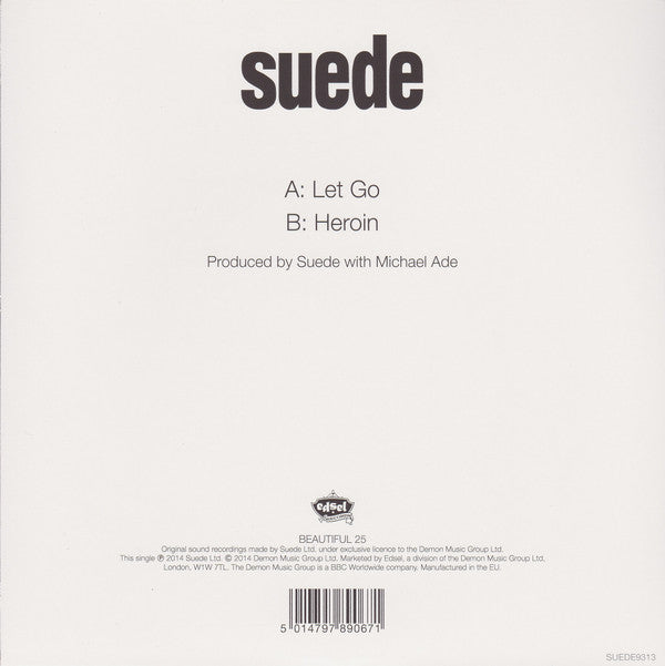 Suede : Let Go (7", RSD, Single, Ltd)