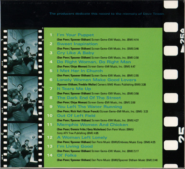 Dan Penn And Spooner Oldham : Moments From This Theatre (CD, Album)