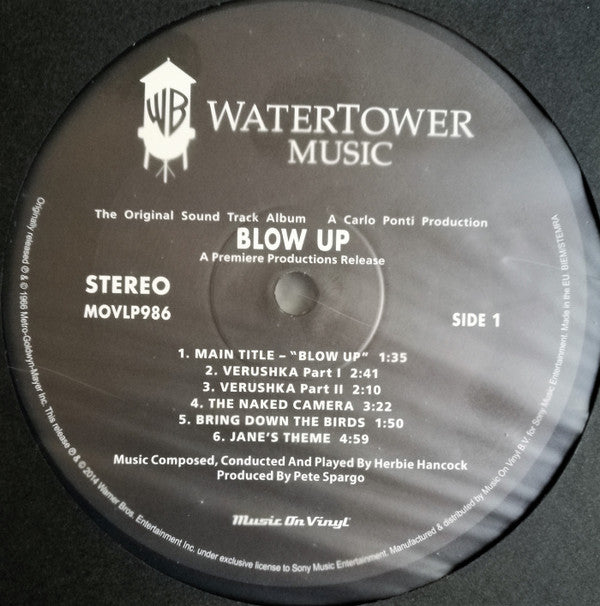 Herbie Hancock : Blow-Up (The Original Sound Track Album) (LP, Album, RE, 180)