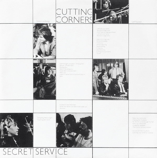 Secret Service : Cutting Corners (LP, Album)