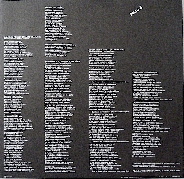 Francis Lalanne : Lalanne (LP, Album)