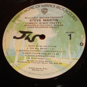 Steve Martin (2) : Comedy Is Not Pretty (LP, Album, Mon)