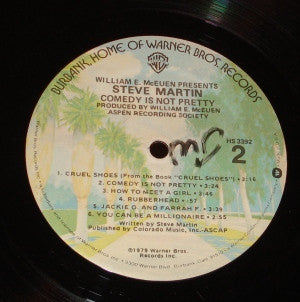 Steve Martin (2) : Comedy Is Not Pretty (LP, Album, Mon)