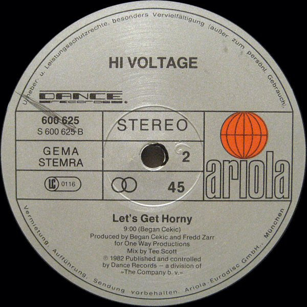 Hi Voltage : Somewhere Beyond (12")