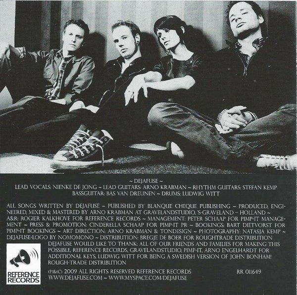 Dejafuse : Dejafuse (CD, Album)