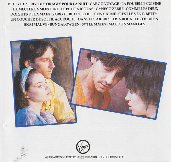 Gabriel Yared : Betty Blue (37°2 Le Matin) (CD, RE)