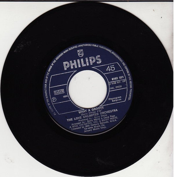 Love Unlimited Orchestra : Baby Blues (7", Single)