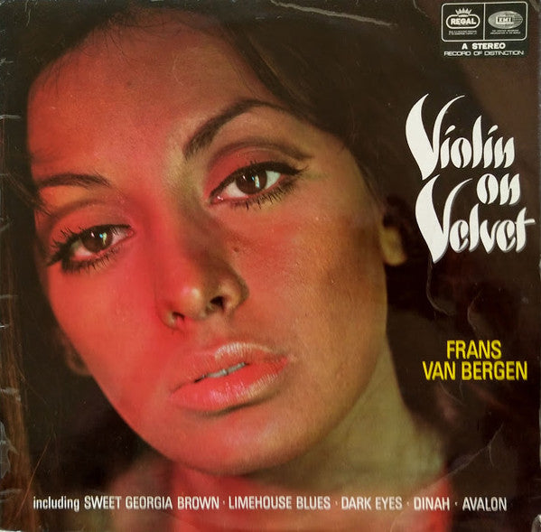 Frans Van Bergen : Violin On Velvet (LP, Album)