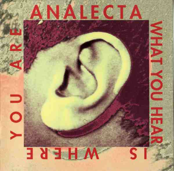 Analecta : What You Hear Is Where You Are (CD)